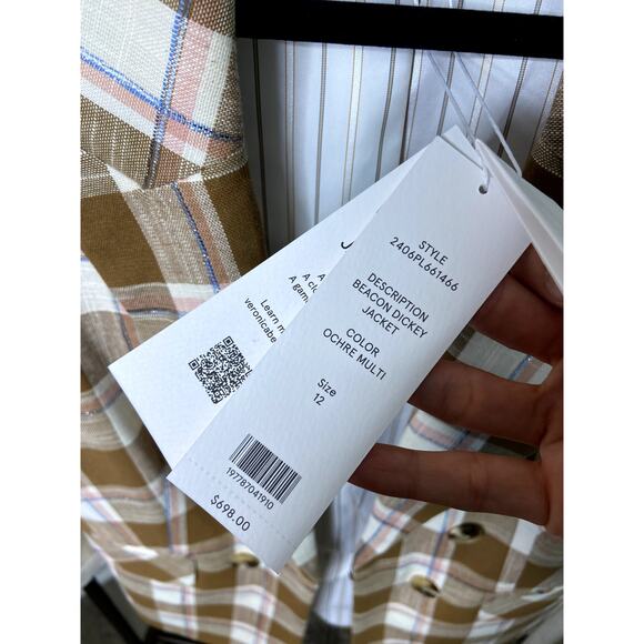 Veronica Beard Beacon Dickey Jacket Blazer size 12 - Picture 5 of 8